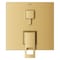 Grohe Eurocube Pressure Balance Valve Trim With 2-Way Diverter With Cartridge, Gold 29422GN0 - alternate 3